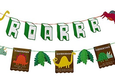 Dinosaur Party Garland