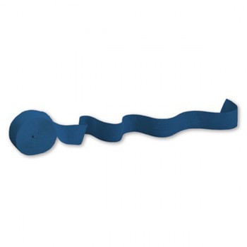 Crepe Paper Streamer ~ Navy Blue