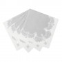 Party Porcelain Silver Paper Napkins