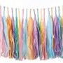 Pastel Rainbow Tassel Garland