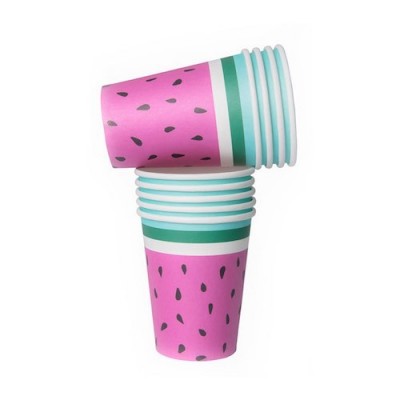 watermelon paper cups