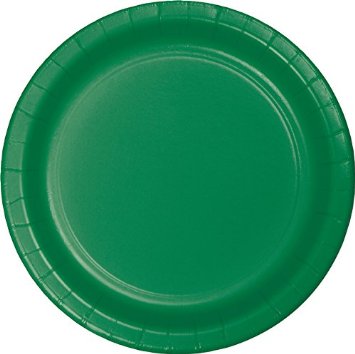 Emerald Green Paper Plates