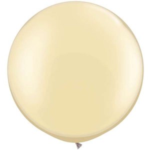 Ivory Giant Latex Balloons