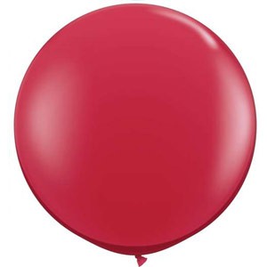 Ruby Red Giant Latex Balloons