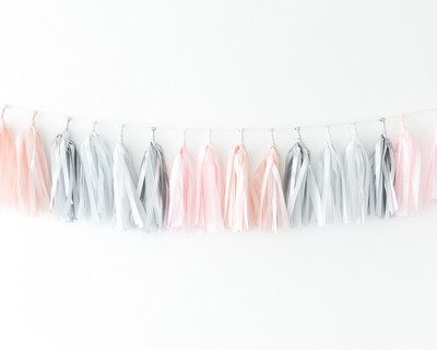 Tassel Garland ~ Pink Quartz