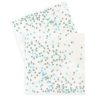 The Blue Confetti Paper Napkins by Paper Eskimo are perfect for even the most sophisticated soiree!