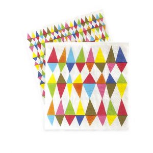The Carnival Chaos Paper Napkins are perfect for carnival party theme!