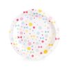 Use the Summer Bows dessert plates by Paper Eskimo and serve your party food in pastel style!