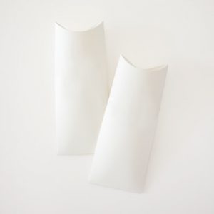 Large white pillow boxes by Paper Eskimo