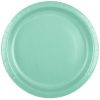 Fresh Mint Green Paper Plates from the Touch of Colour range by Creative Converting.