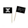 Pirate flag picks for party food and cupcakes.