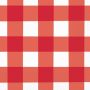 Red Gingham Paper Napkins for a Teddy Bears Picnic party