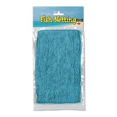 Our Turquoise Fish Netting is perfect for your mermaid party!