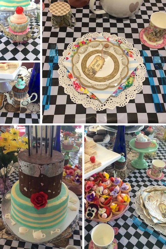 Inspiration for your Mad Hatters Tea party, a fabulous birthday party theme.