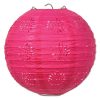 Pink Lace Paper Lanterns by Beistle.