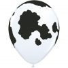 White Holstein Cow Balloons for your farmyard party!