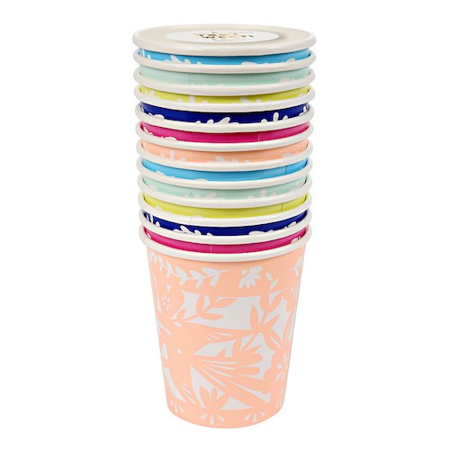 Fiesta cups by Meri Meri