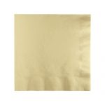 Ivory paper napkins for your wedding tables.