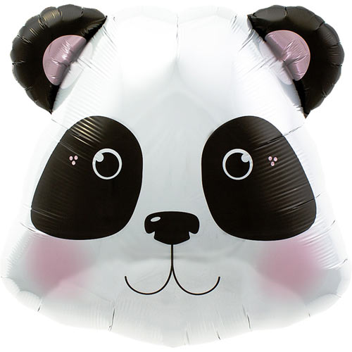 Panda Head Foil Balloon are perfect when looking for panda party supplies and ideas.