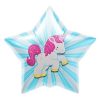 Unicorn Starburst Foil Balloon by North Star Balloons is perfect for your unicorn party theme.