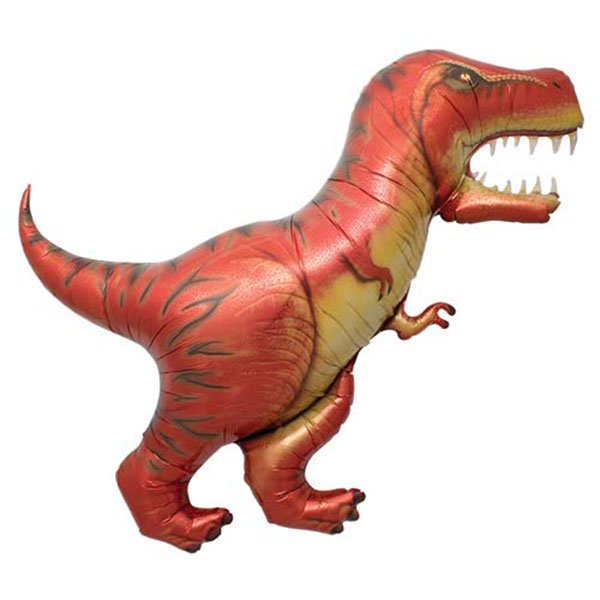 T-Rex Foil Balloons by North Star Balloons for your dinosaur party.