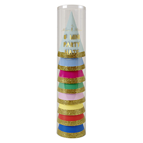 Toot Sweet Mini Party Hats by Meri Meri.