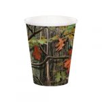 Hunting Camo Paper Cups for a hunting party!