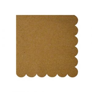 Kraft Paper Napkins by Meri Meri