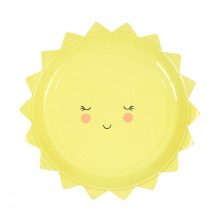 Sun Paper Plates from the Oh Baby range by Meri Meri.