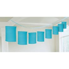 Blue Lantern Garland