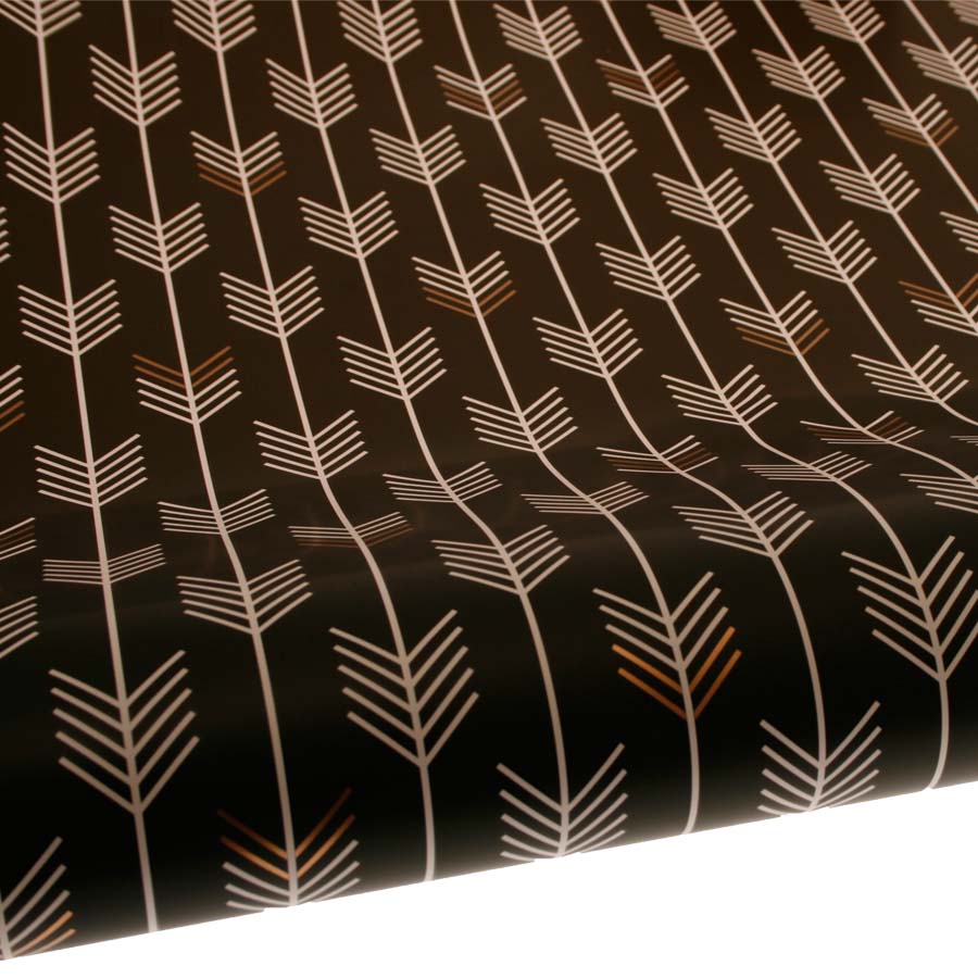 Black Gold Arrows gift wrap by hiPP Australia