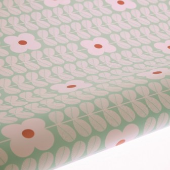 Primrose Mint gift wrap by hiPP Australia is perfect for use as a table runner.
