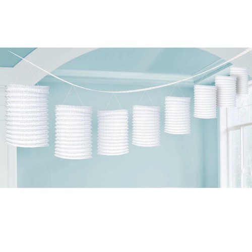 White Lantern Garland NZ