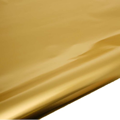 Gold Foil gift wrap table runner