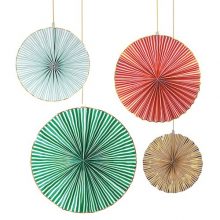 Really Really Big Coloured Pinwheel Decorations by Meri Meri.