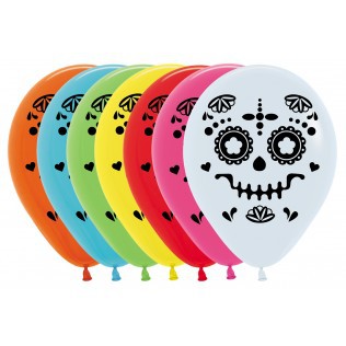 Day of the Dead Catrina Balloons by Sempertex available in NZ.