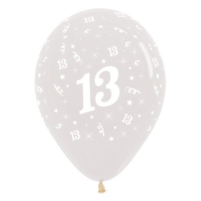 Jewel Crystal Clear 13 Balloons by Sempertex available in NZ.