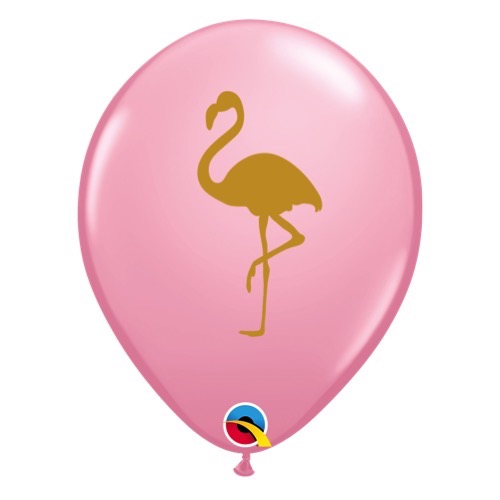 Pink flamingo balloons by Qualatex available in NZ.