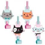 Purr-fect Party Blowouts for a cat or kitten party.