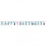 Purr-fect Party Happy Birthday Banner available in NZ for your cat or kitten themed party.