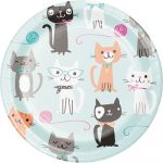 Purr-fect Party Luncheon Plates